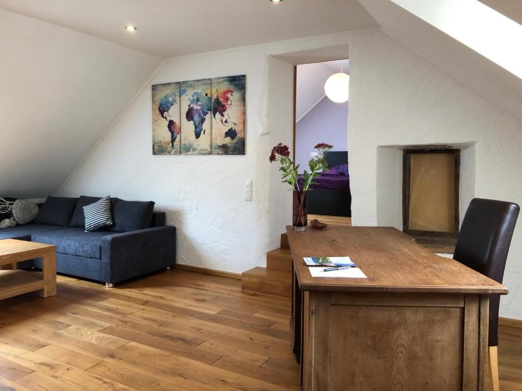 Ferienwohnung In Historischem Bauernhaus In Der Eifel Mettendorf Екстериор снимка